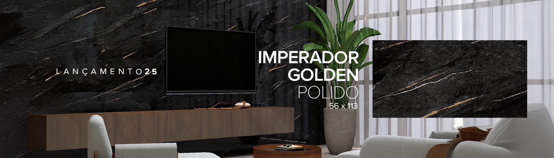 banner home  IMPERADOR GOLDEN POLIDO GRAN